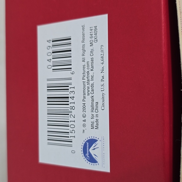 Hallmark Keepsake Ornament Star Trek Kirk and Spock 2007 Magic Voice/Light - Picture 6 of 12